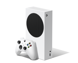 微软Xbox Series S主机及游戏手柄
