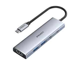 品胜Type-C扩展坞HDMI接口usb3.0接口PD供电数据传输五合一