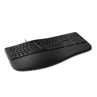 微软人体工学键盘 黑色