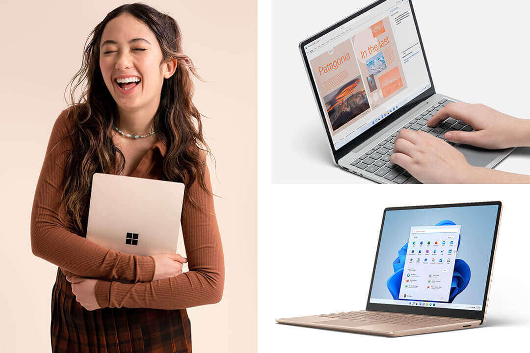 Surface Laptop Go 学习娱乐两不误