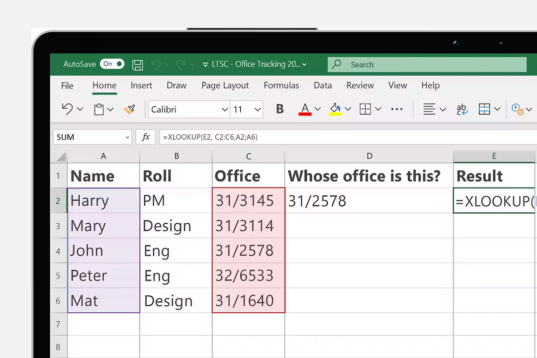 微软 Office 2021 Excel