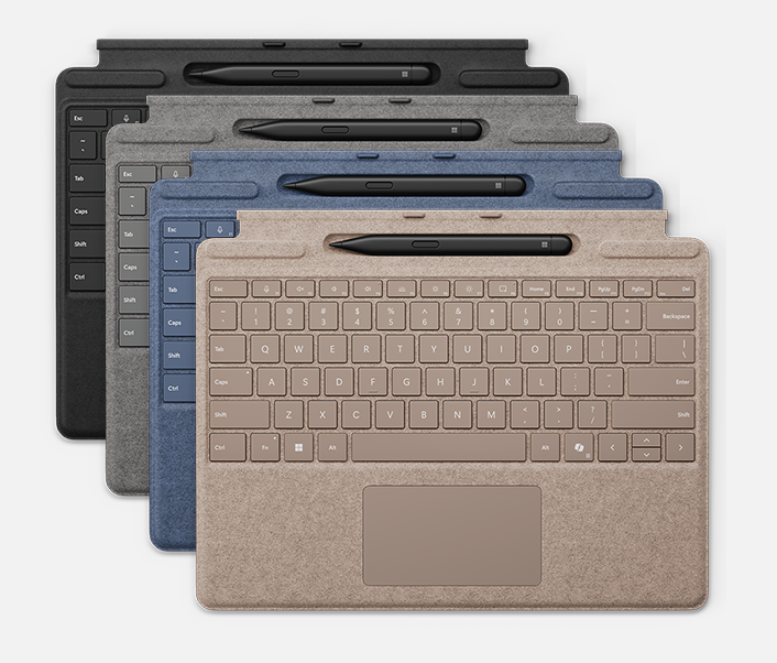  Surface Pro keyboard (with slim stylus)