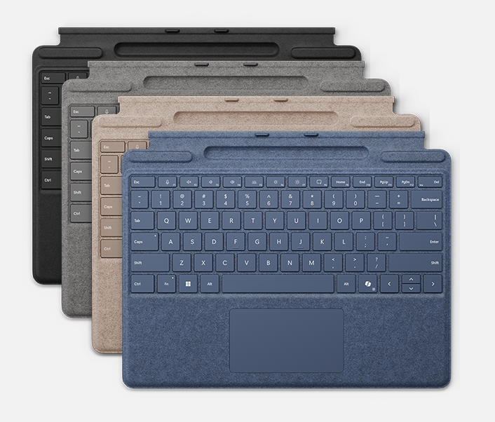 Surface Pro 键盘（带触控笔存储位）