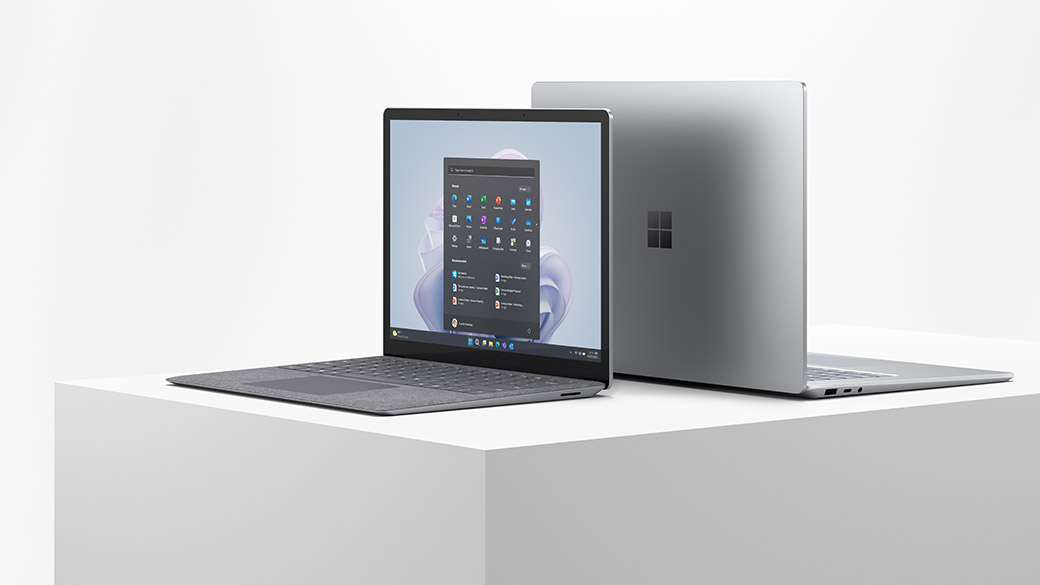 Surface Laptop 5 商用版提供 13 和 15 英寸两种屏幕尺寸规格。