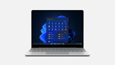 Surface Laptop Go 2 商用版正面视图。