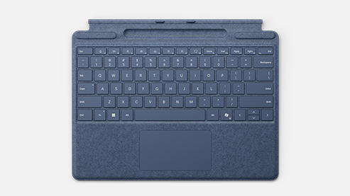 一台 Surface Pro 键盘（带触控笔存储位）